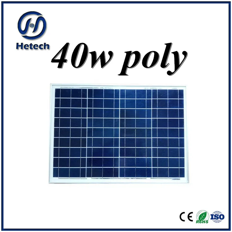Hot Sale High Quality 40w Mini Solar Panel Polycrystalline Cheap Things in China