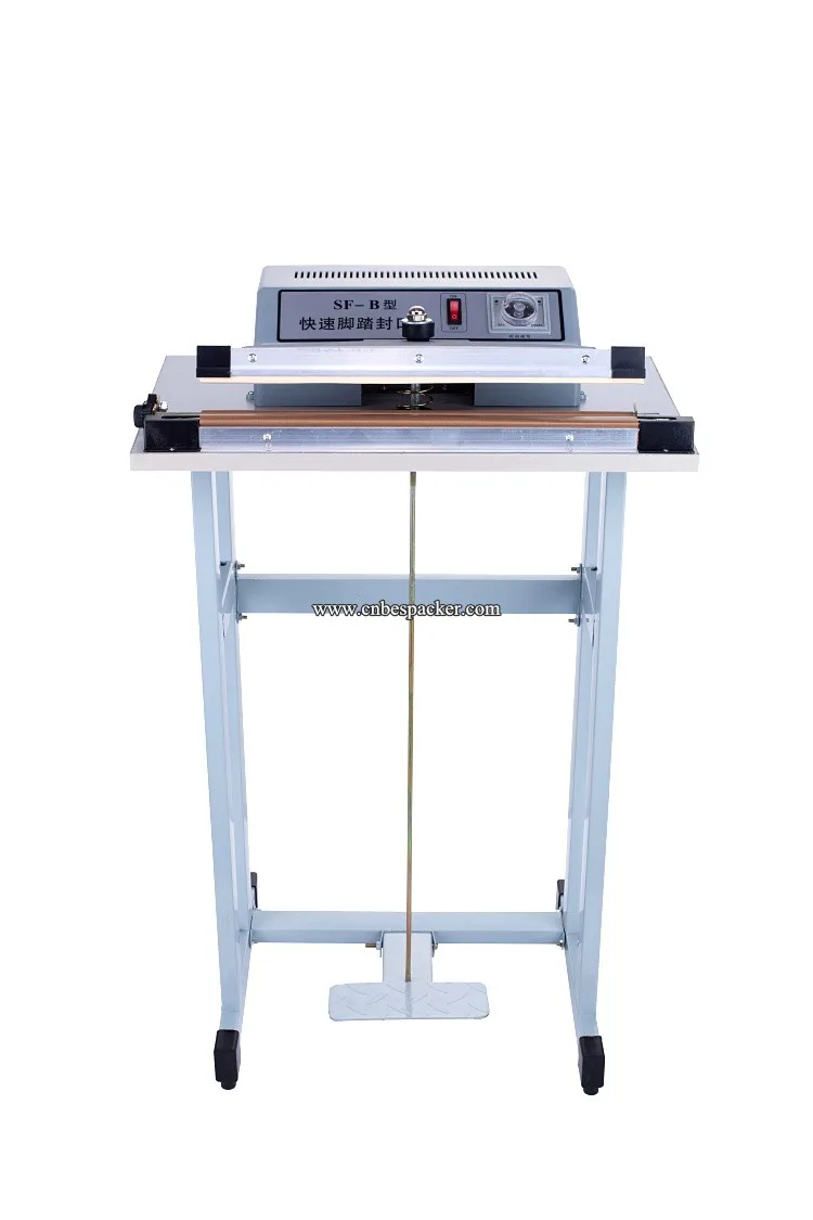 SF-600 Распространенный Тип Простой Педаль Работает Прямой Мешок Машину уплотнителя