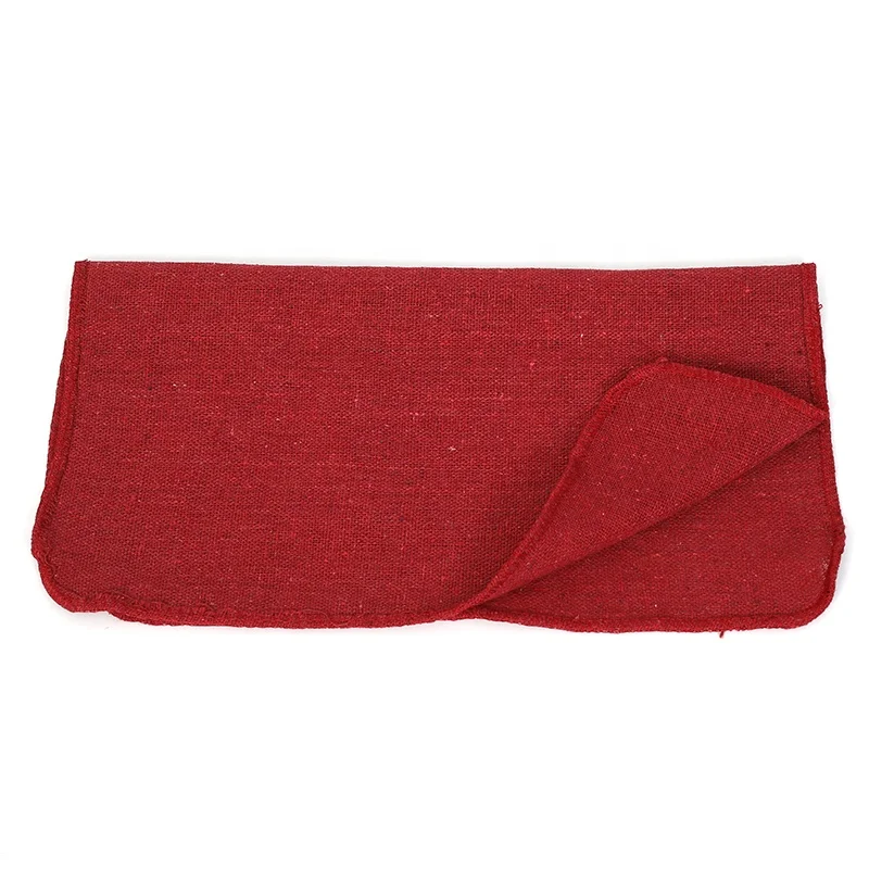 Industrial cotton polyester oil cleaning red quick drying wiping wash cloth shop towel rags