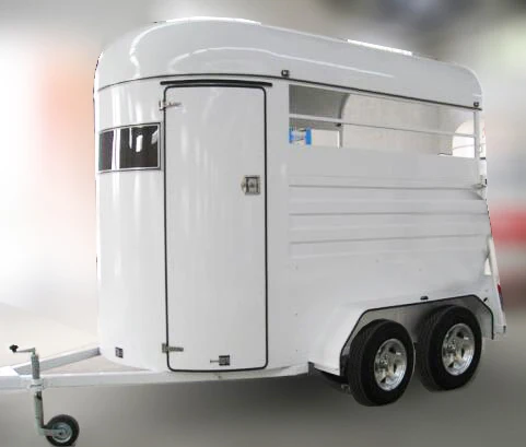 Customized  2/3 Straight Horse Semi Float Trailer