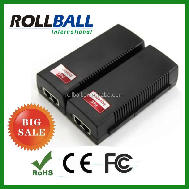 48 портов poe инжектор 10/100/1000 м из Китая