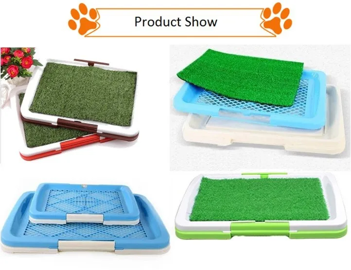 
Durable pet potty indoor dog toilet pet toilet potty trainer Puppy Training Pad Pee Grass Restroom Patch 
