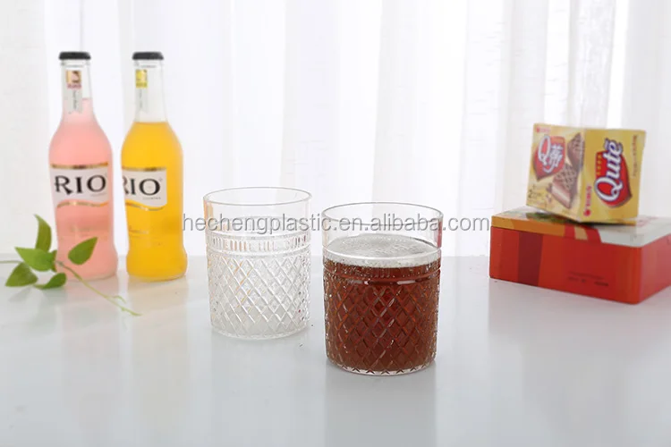 400ml Acrylic Crystal Plastic Cup Decorative Cold Beer Mug