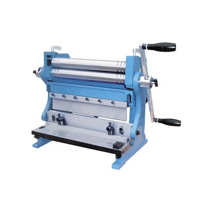 3 in 1 combined with shear and roll hand folding steel press brake machine