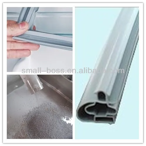 ПВХ гранулы для прокладки/ПВХ серое уплотнение двери холодильника