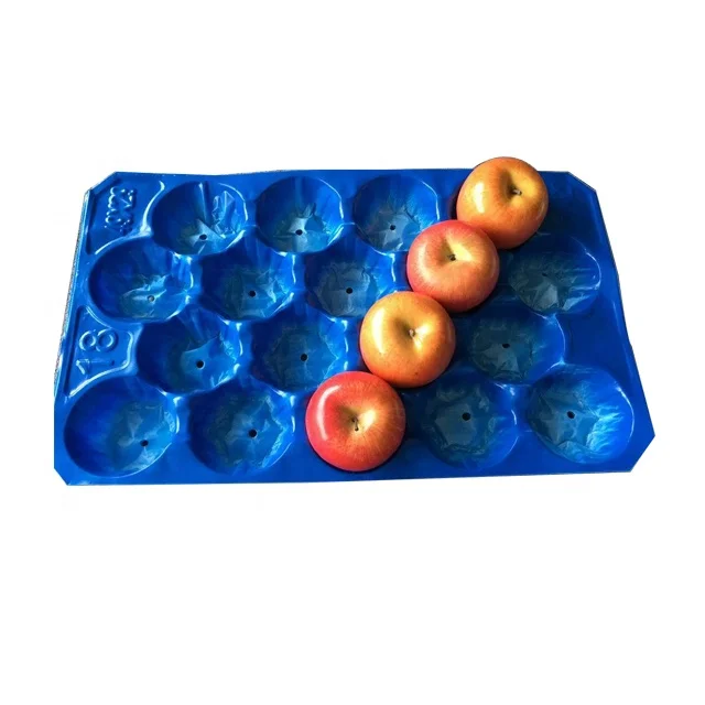 
Apple/Peach/Pear/Kiwi Fruit Vacuum Thermoformed Plastic Packaging Tray 