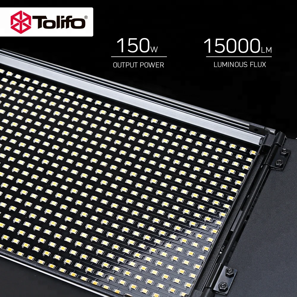 Guangdong Tolifo Professional Audio Video Lighting Bi color LED Photography Studio Panel Light