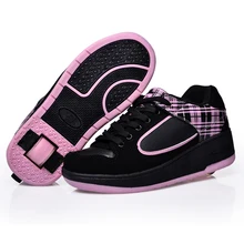 Child heelys Jazzy Junior girls boys heelys rollerskate shoes for children kids sneakers wheel shoes skate roller shoes