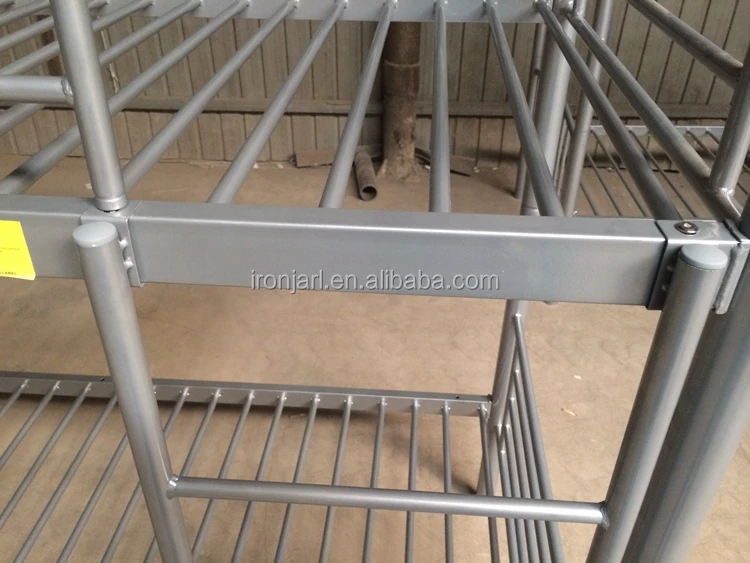 Modern Metal Double Bed Design Furniture Up And Down Bed Steel Bunk Bed Y
