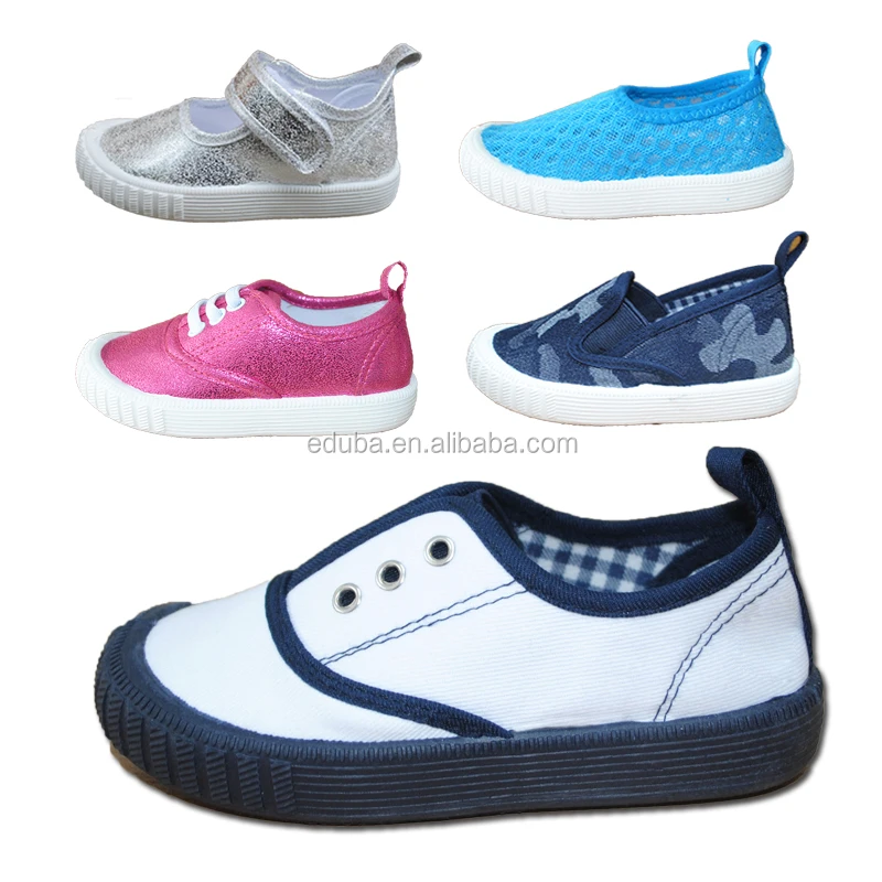 Оптовая 2017 горячие продажа Мода Дети Холст Повседневная Обувь Резиновая Подошва