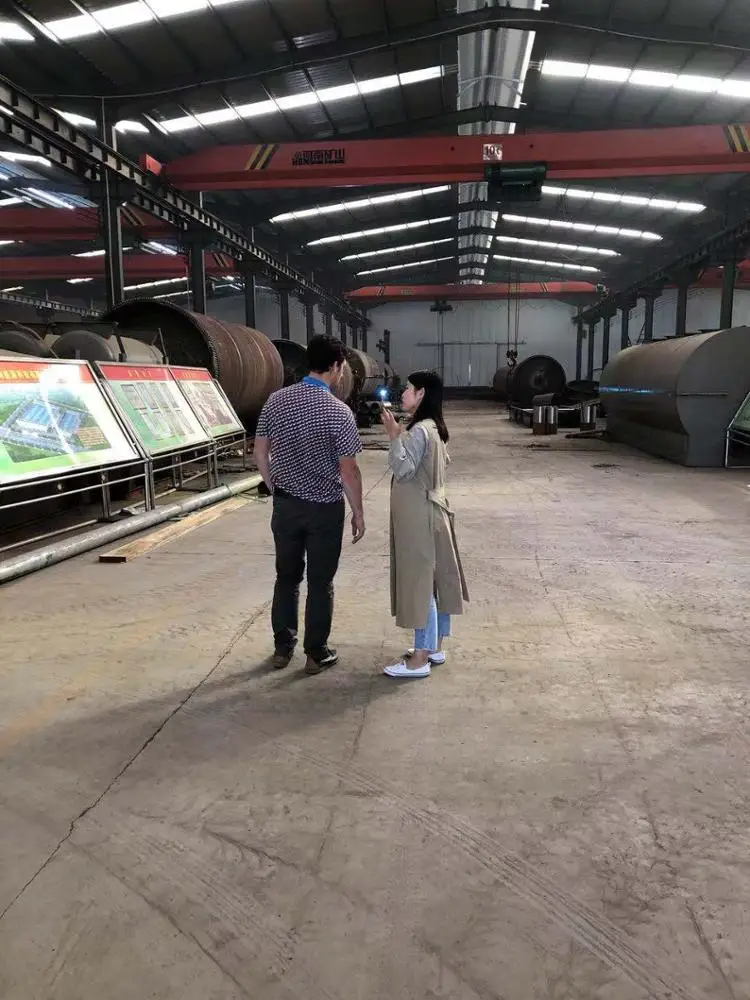 High oil yield crude tyre oil refinery plant