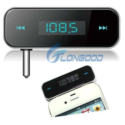 3.5MM Headphone Jack FM Transmitter For Smartphone Samsung S4