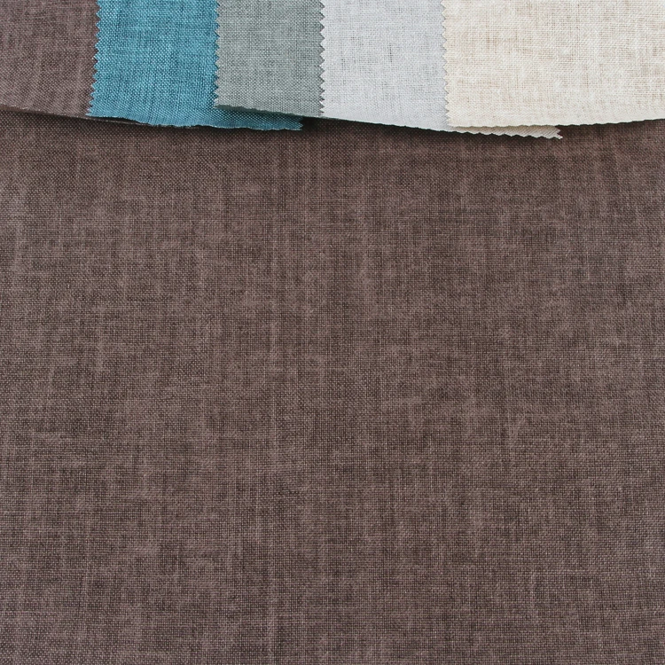 
China supplier textile woven stonewashed greige linen rayon fabric for cloth 