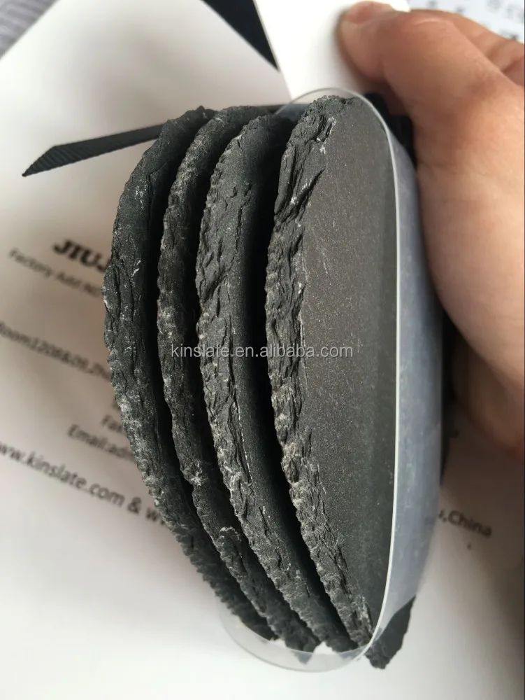 heart shaped handmade natural stone slate coasters and placemats