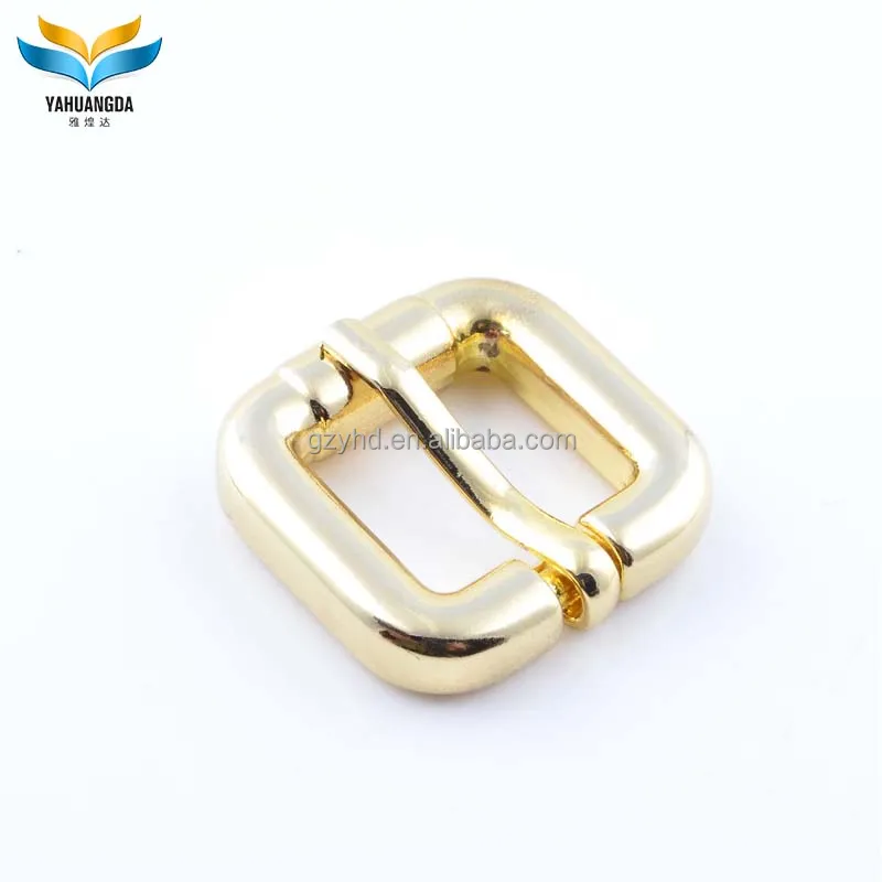 wholesale sliver light gold  zinc buckle reversible belt buckle make in china