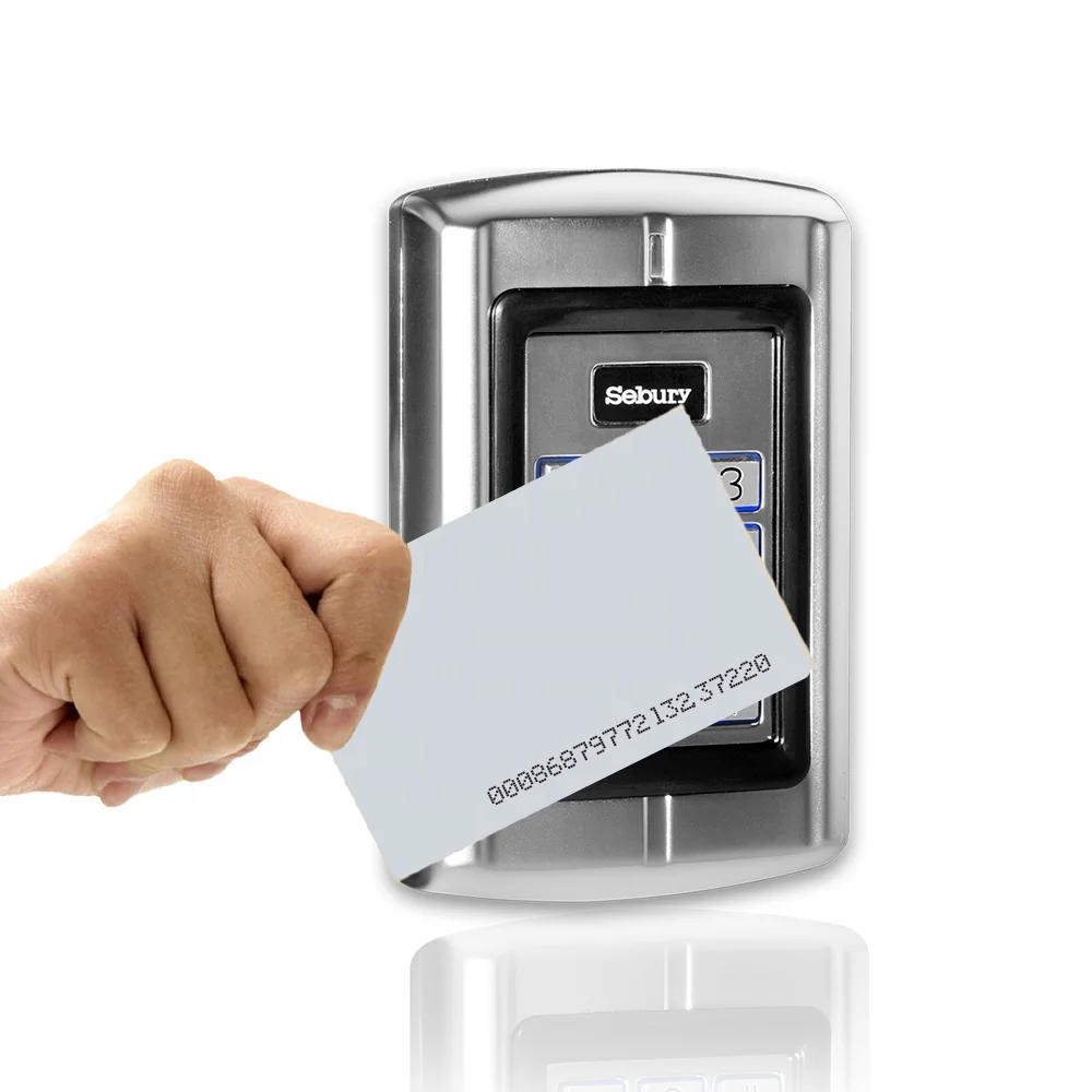 Sebury RFID  EM card Standalone Metal Access control keypad