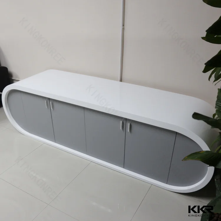 Artificial stone acrylic solid surface office table executive ceo desk office desk