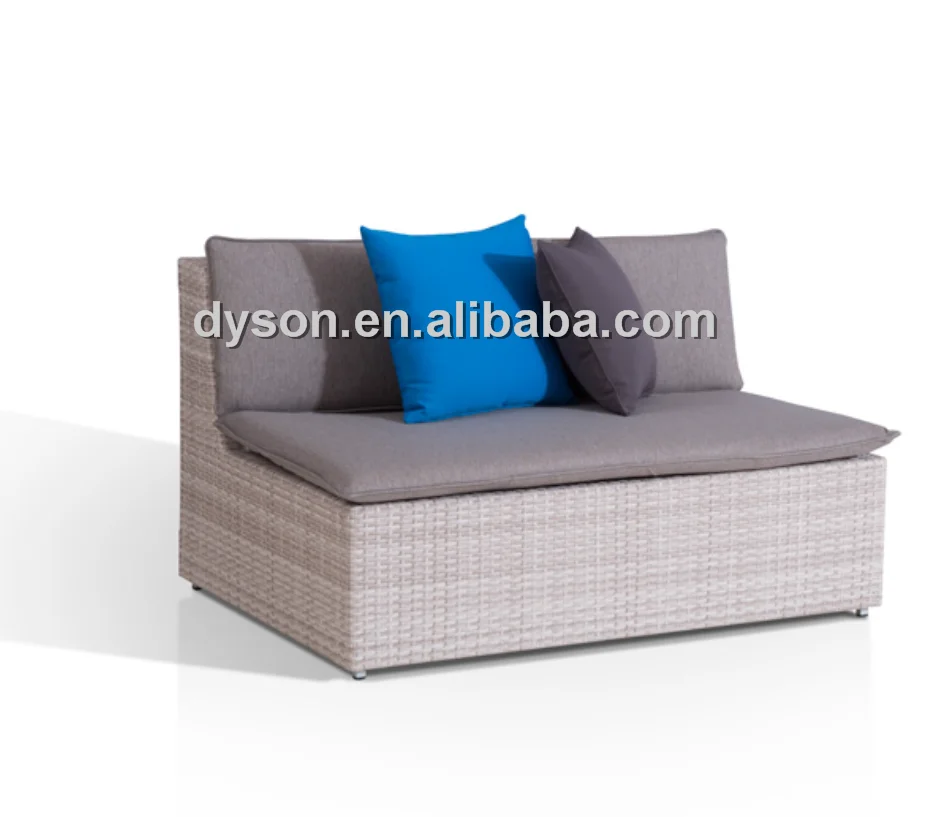 
New design garden set good quality patio rattan garden sofa set natural color wiker garden table and chair 