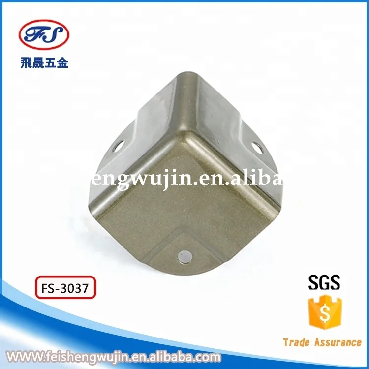FS-3037 right-angle corner flat metal corner 50mm for luggage accessories