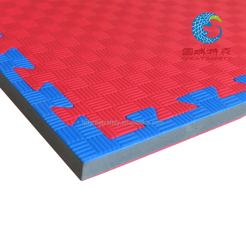 Customized manufacturer tatami taekwondo tapis wushu tapis puzzle interlocking mat