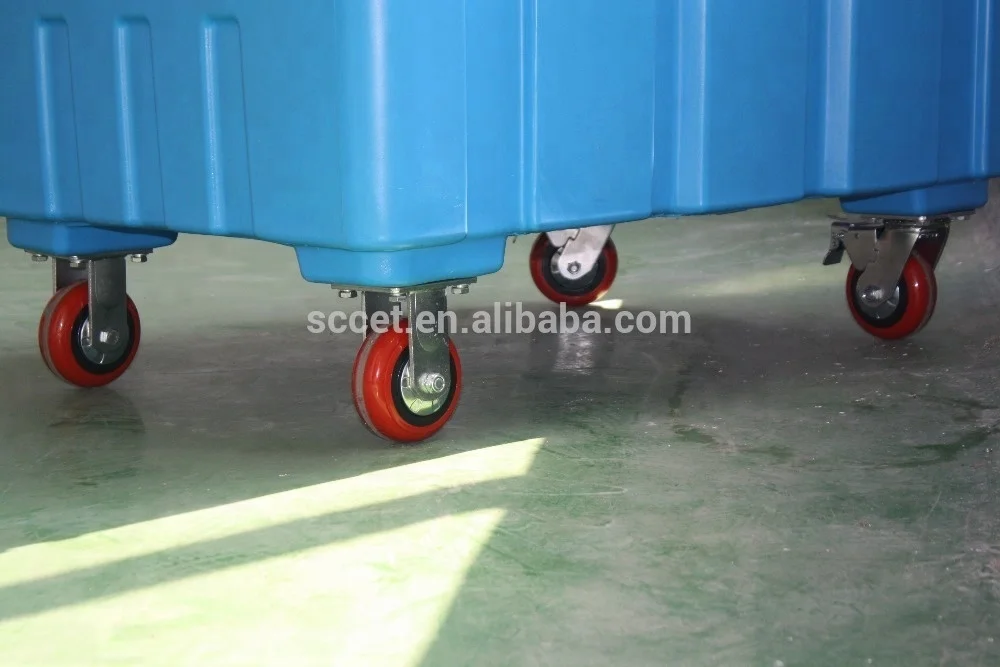 330L Insulated Dry Ice Poly Boxes Dry ice transport container dry ice chest made in shanghai