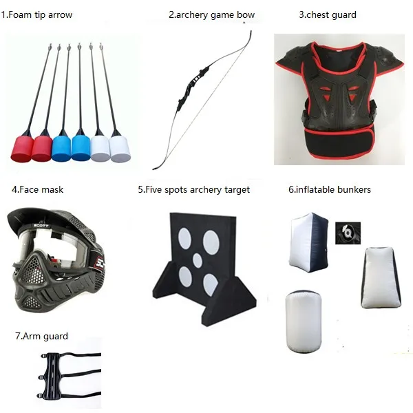 China archery tag bow and arrow for archery attack
