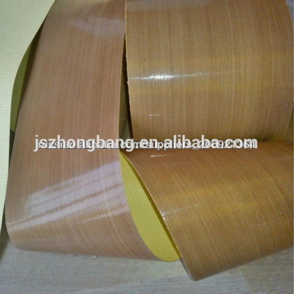 PTFE Fiberglass Fabric with Adhesive Tape