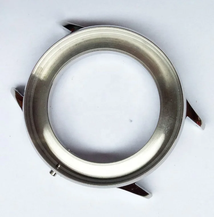 OEM high precision watch case CNC machined part of customer stainless steel 316L CNC machined services