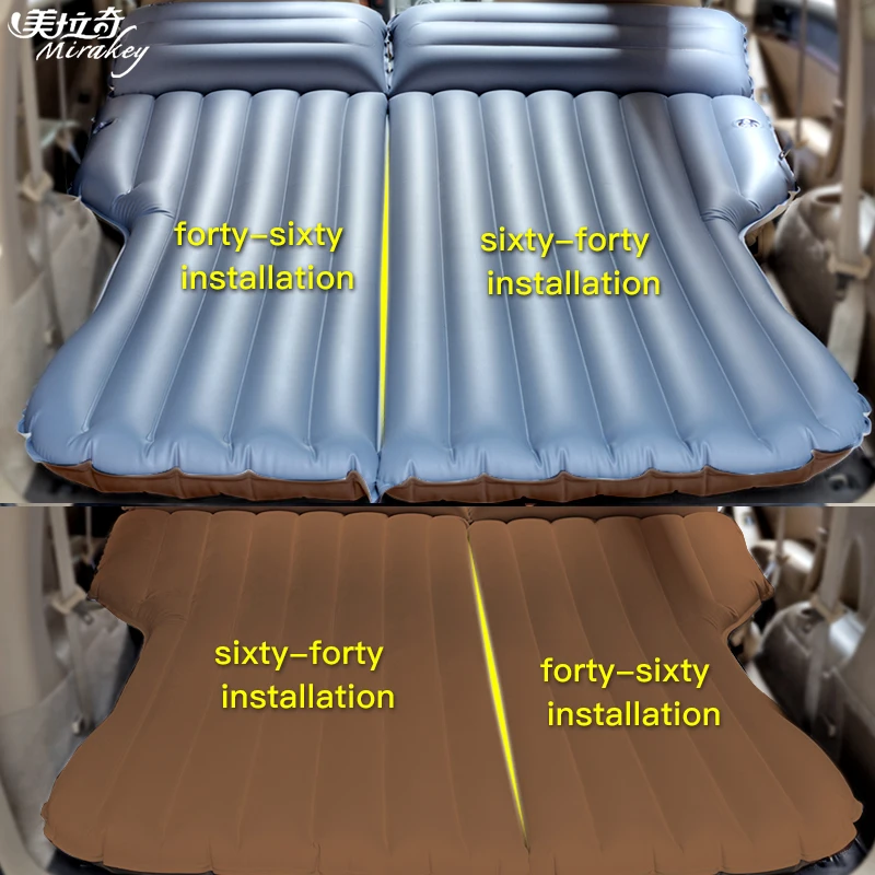 Mirakey внедорожник надувная Автомобильная воздушная кровать с подушкой и электрическим насосом для