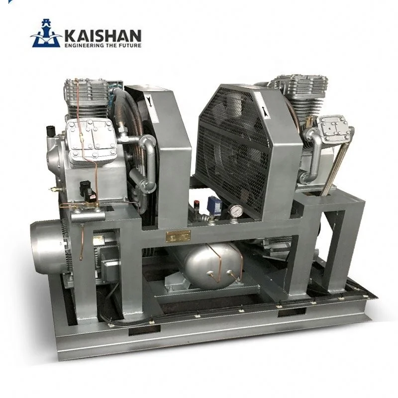 Cheap heavy duty 40 bar 15kw stationary reciprocating air compressor price