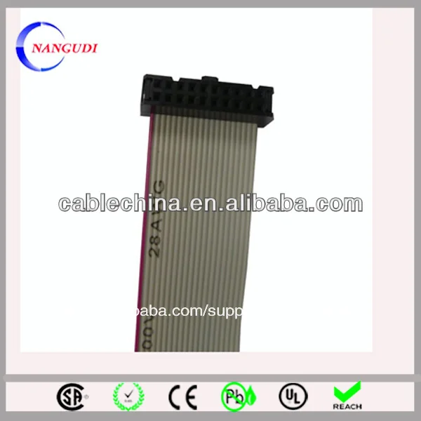 street 2651 28 srg 1. 27mm 30cm 26 pin pitch 2. 54mm idc female connector flat cable