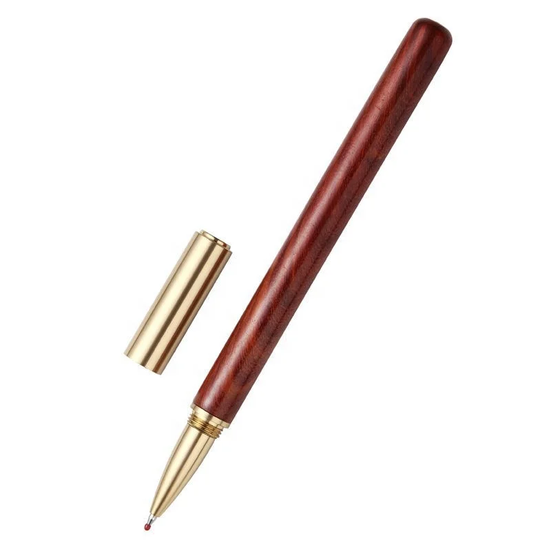 wood ballpoint pen for office supplies,0.5mm