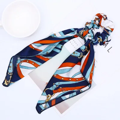 Elastic Cute Ribbon Bow Hair Tie Rope Women Hair Band Scrunchie Ponytail