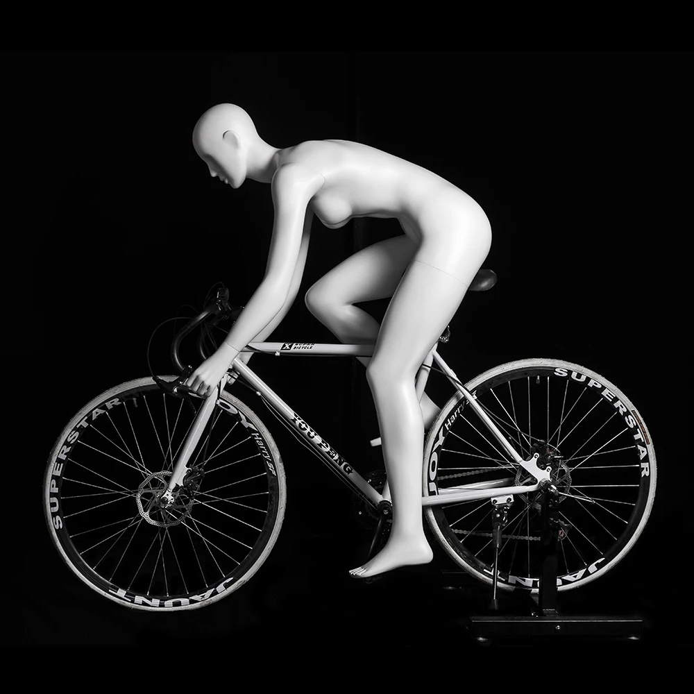 Bicycle Mannequin Cycling Road Bike Riding Female Sports Mannequins