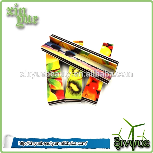 милый пилочки китай поставщик мини пилочка для ногтей 2014 новая конструкция ногтей буфера губки