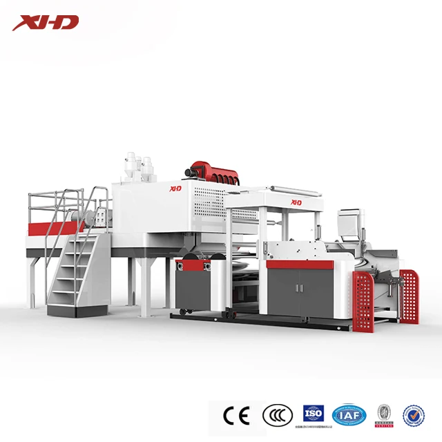 XHD-55/75X1250 Высокая производительность мини PE стретч-пленки экструдер производственная линия