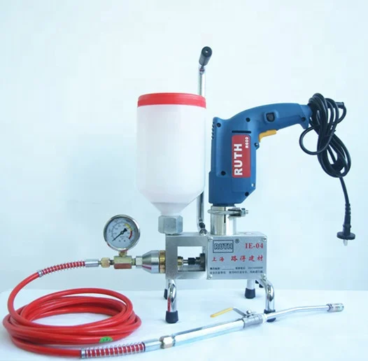 High-Pressure Polyurethane Foam Grouting & Electric Epoxy Injection Pump for Concrete Crack Repair  Industrial-Grade Solution