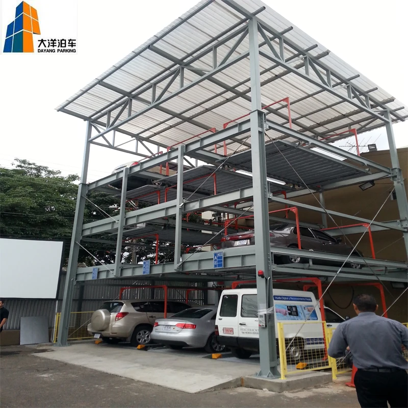 Dayang Vertical Horizontal Mechanical Smart Parking Facility for Public Parking