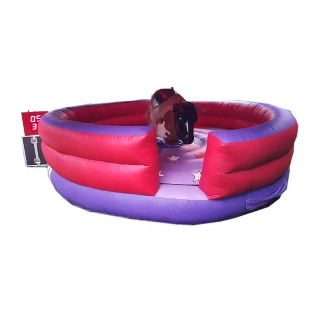 High Quality Arena Bull Entertainment Park Inflatable Machine Bull Mat for Outdoor Bouncer Game