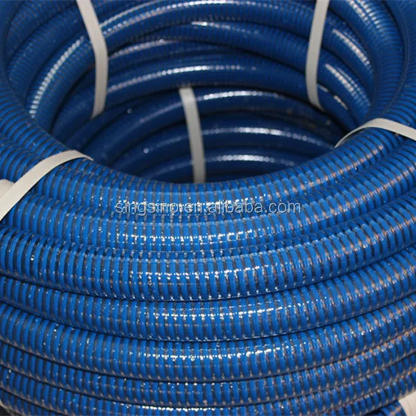 
Blue Flexible PVC Suction Hose Pipe 1