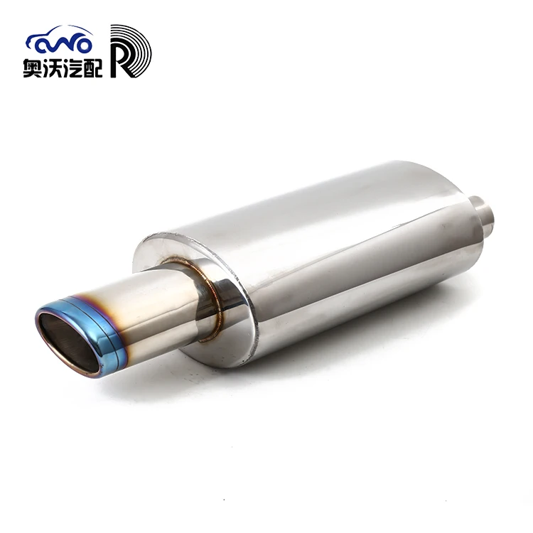 Wholesale OEM 51mm Universal Racing Car Exhaust Muffler Silencer