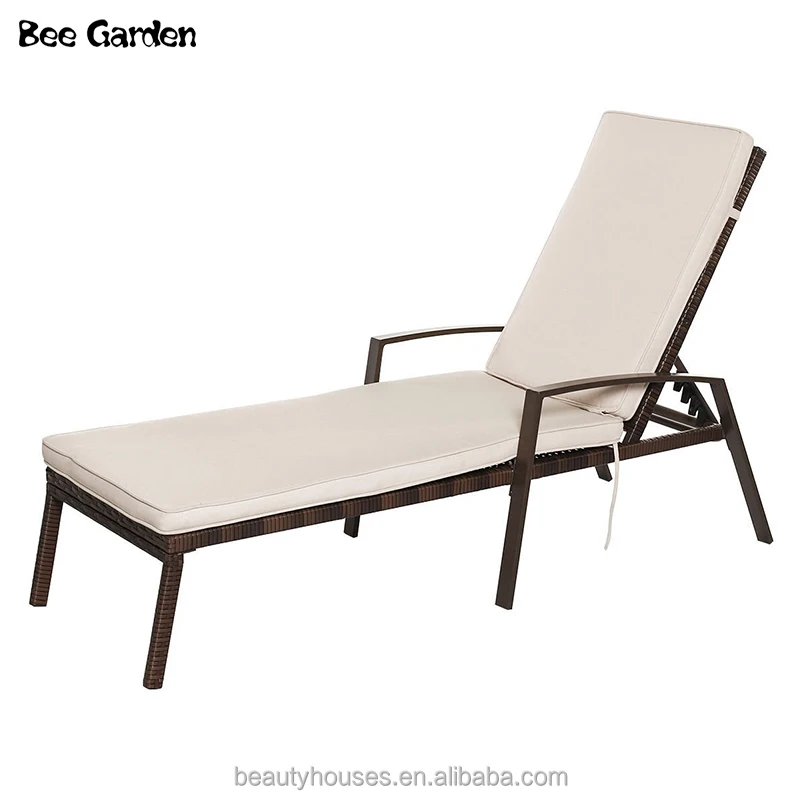 
Modern style Fashion Design Outdoor Furniture Rattan Chaise Lounge/Beach/Lying Chair 