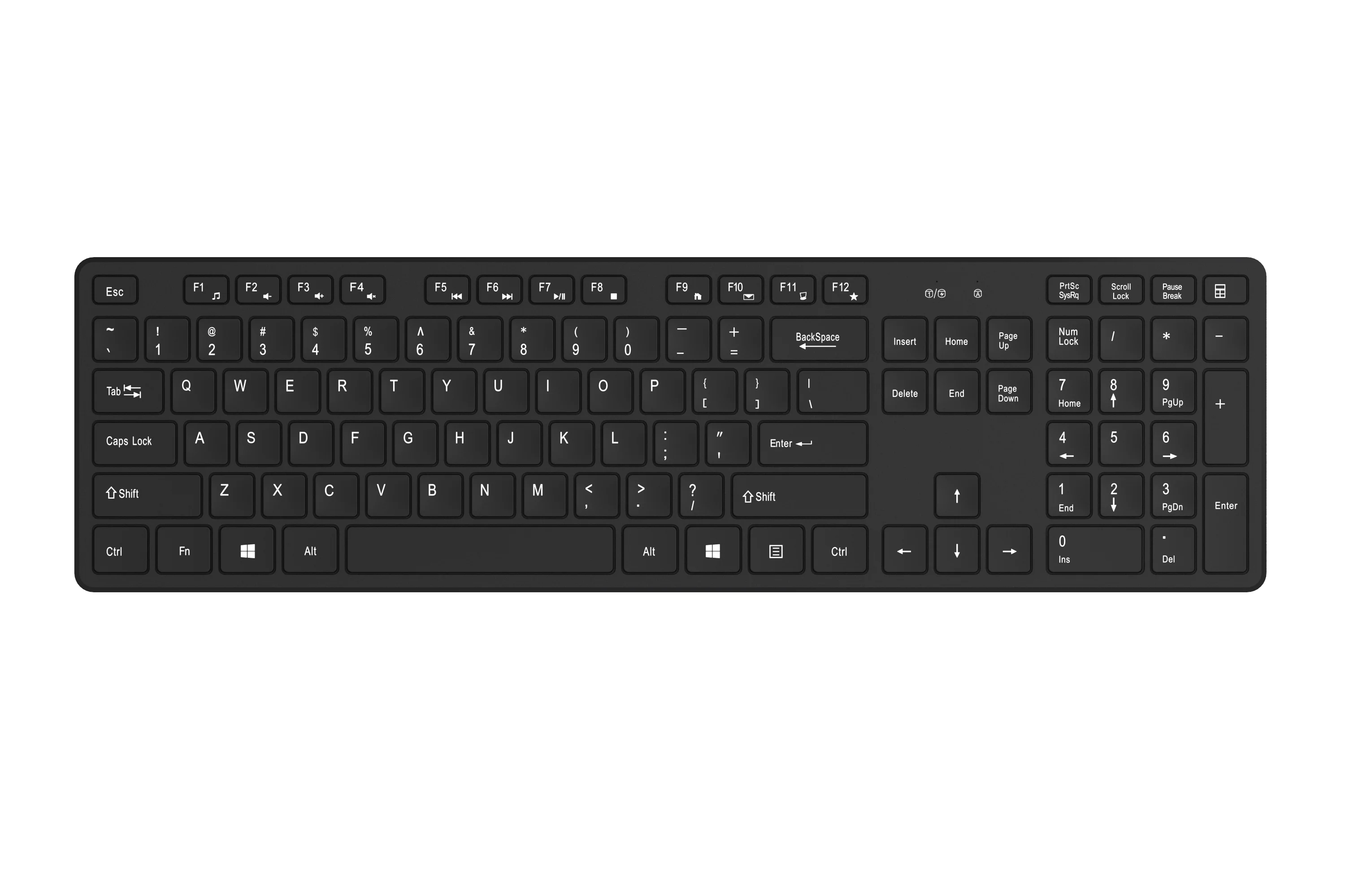 105 Keys USB Plug Silicone Wired Keyboard for US UK FR IT ES