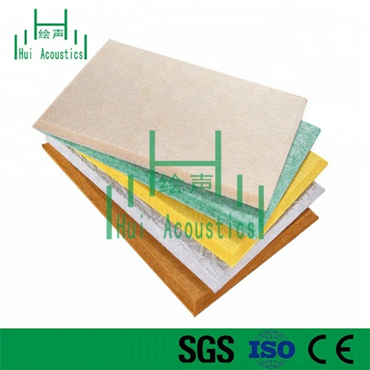 Acoustical Grid Ceiling Polyester Fiber Acoustic Panel Ceiling Panels