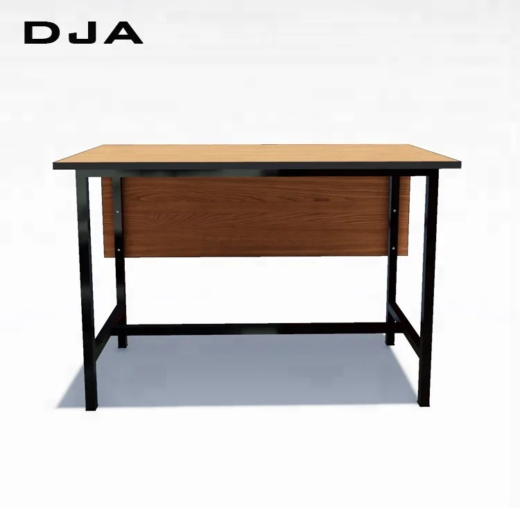 2018 modern low price office plywood MDF cheap wooden japanese teacher desk and chair desk for school