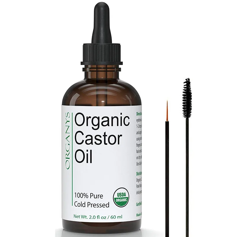 
private label skin hair eyebrows growth natural organic 100% pure castor oil 