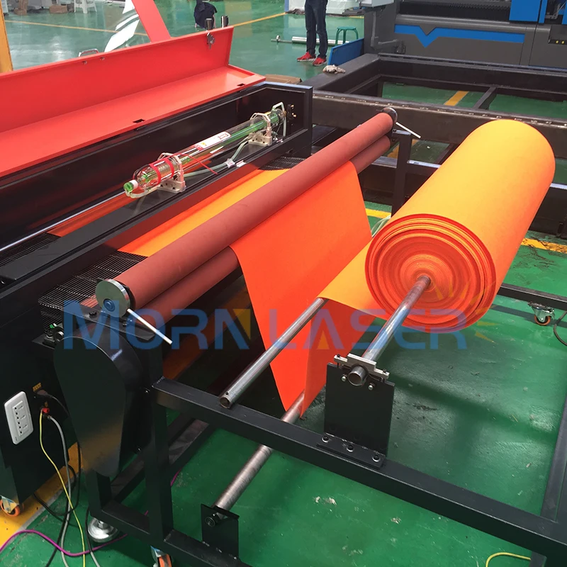 Morn 180W Auto-Feeding Fabric Laser Cutting Machine