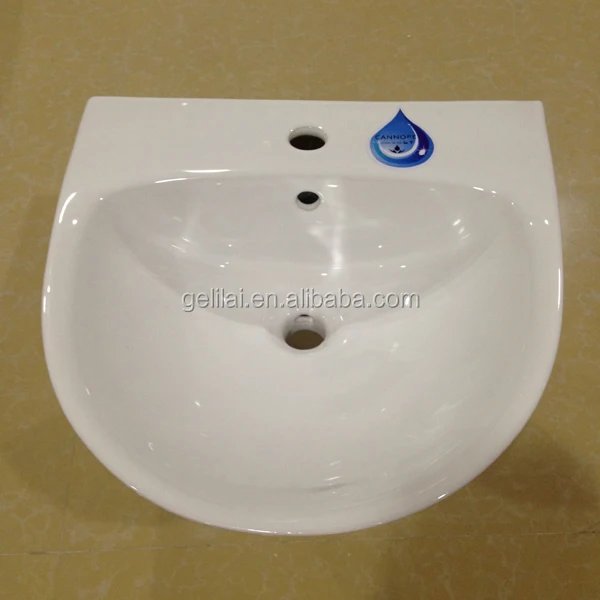 High Quality Bathroom Hand Wash Basin Sink Wall Hung Basin