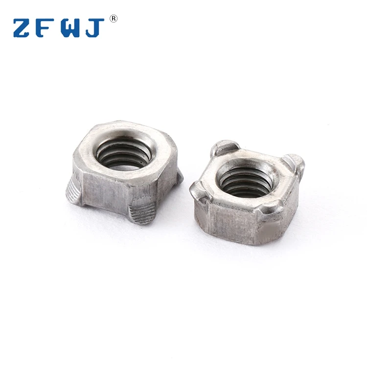Galvanized custom caged nut M10
