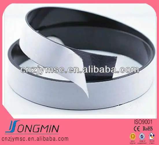 горячая продажа мягких с белым покрытием гибкая крен резиновые магниты